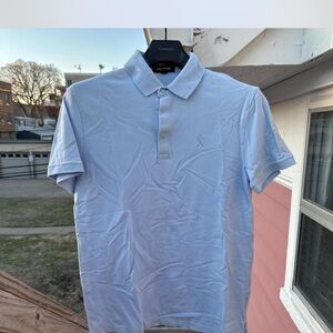 Express Light Blue Men's Polo Shirt